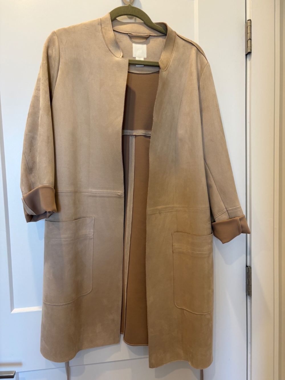 Faux Suede Coat - Picture 2 of 2